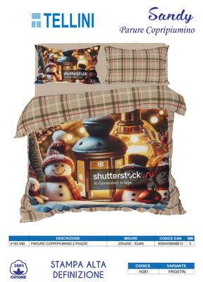 DUVET COVER 2P SANDY 250X200 Tellini S.r.l. Wholesale Clothing